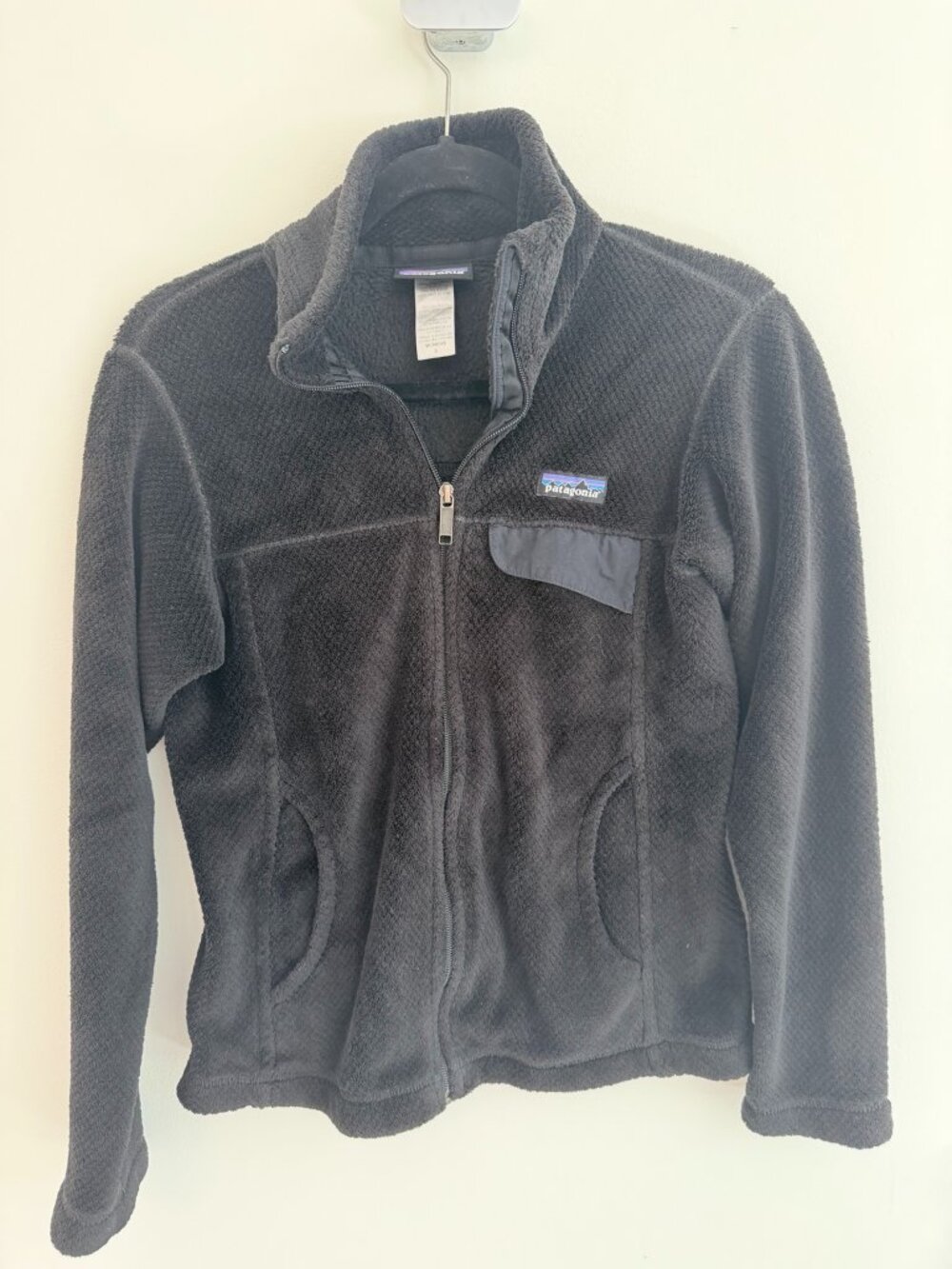 Patagonia Women’s Re-Tool Full Zip Fleece Jacket Black Small